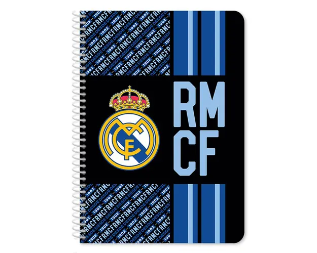 Caiet dictando cu spirala A4 Real Madrid, 60 file