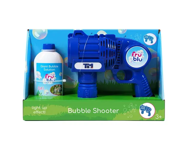 Pistol de facut baloane si solutie, Fru Blu, Shooter Set, 0.4 l