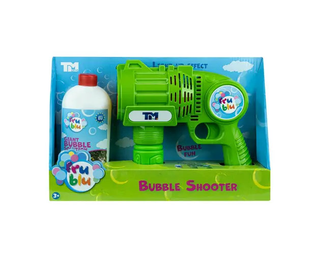 Pistol de facut baloane cu efecte de lumini si solutie, Fru Blu, 0.5 l
