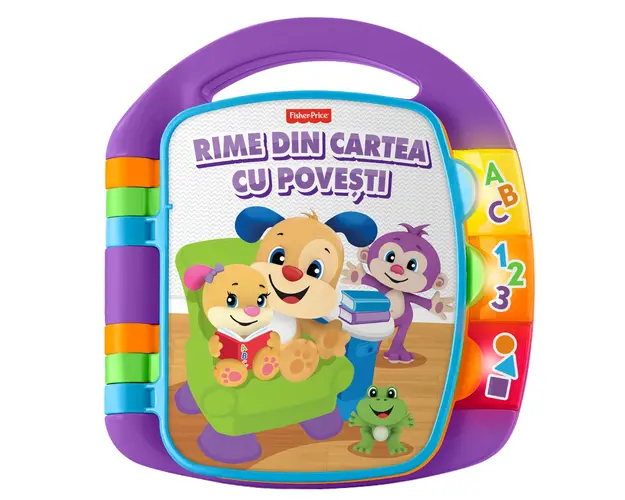 Carticica de povesti Fisher Price, Laugh and Learn