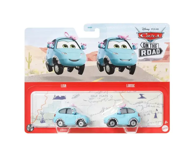 Masinuta din metal, Disney Cars, Lisa si Louise, HLH68