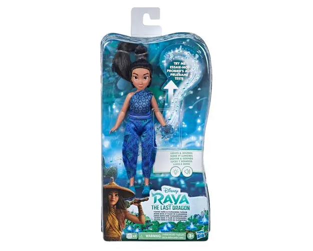 Papusa Disney Raya and the Last Dragon - Raya si floarea Kumandra