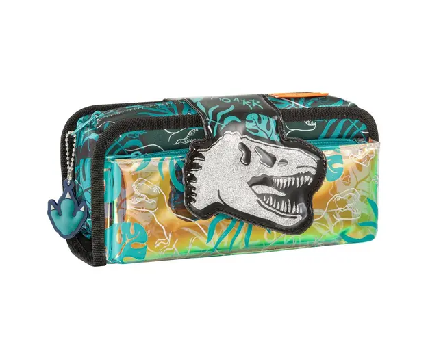 Penar 2 in 1 tip etui, Tiger Family, Fun Time, Dino in Jungle