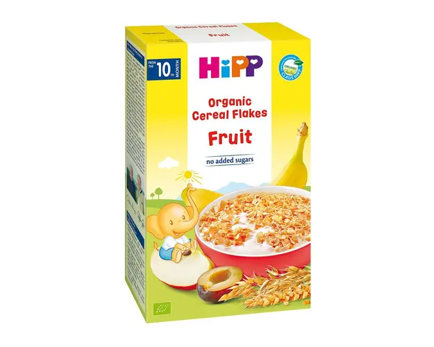 Fulgi de cereale ecologice Hipp - Fructe 200g