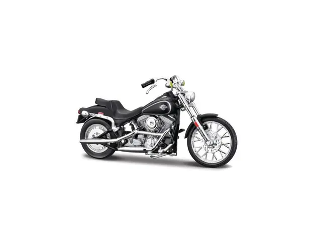 Motocicleta Maisto Harley-Davidson, 1:18, Model Softail Fxst 1984