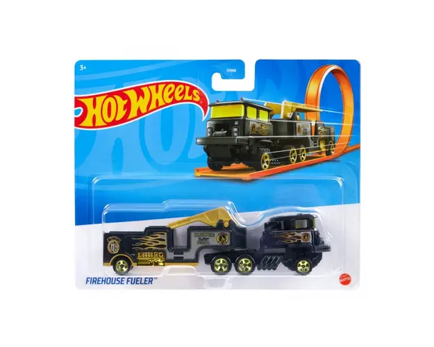 Masinuta Hot Wheels, Track Stars, Firehouse fueler
