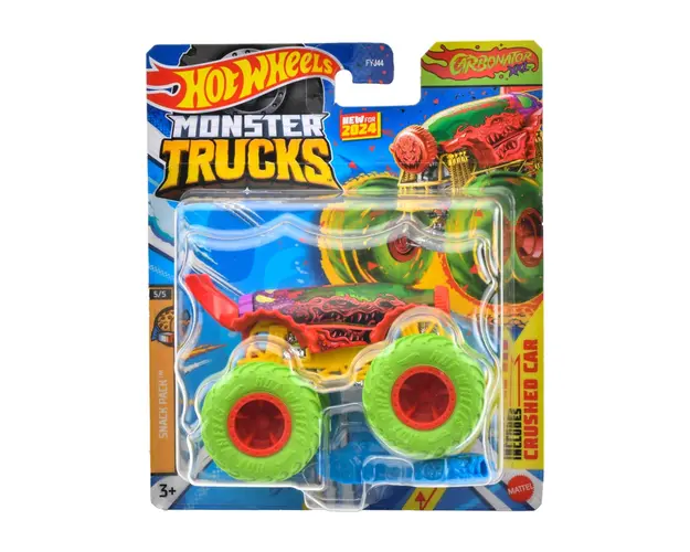 Masinuta Hot Wheels Monster Truck, Carbonator XXL, HTM47