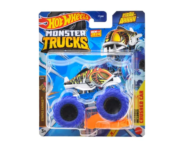 Masinuta Hot Wheels Monster Truck, Piranahhhh, HTM56