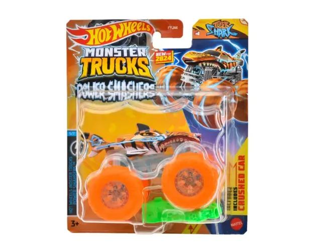 Masinuta Hot Wheels Monster Truck, Tiger Shark, HTM68