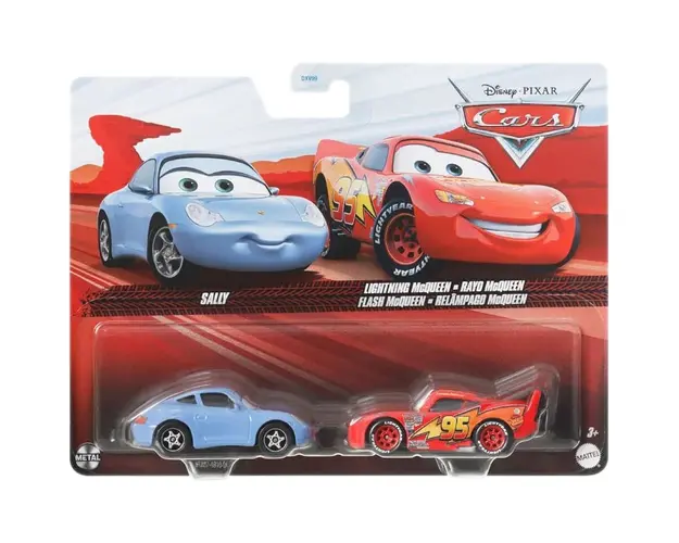Set masinute Disney Cars 3, Sally si Lightning McQueen, 1:55, HTX07