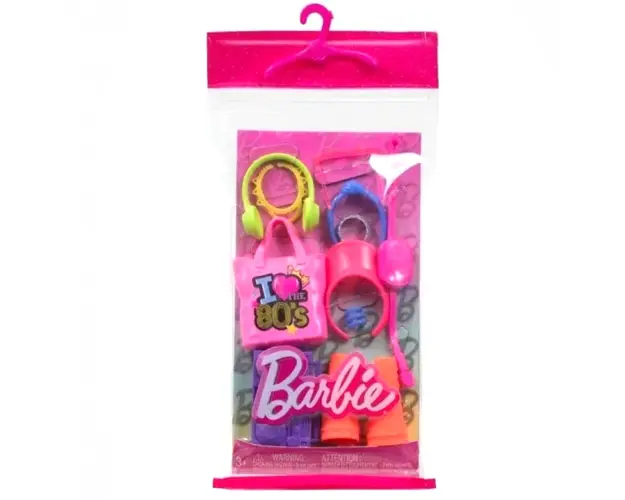 Set accesorii cu pantofi si gentuta, Barbie, HWV74