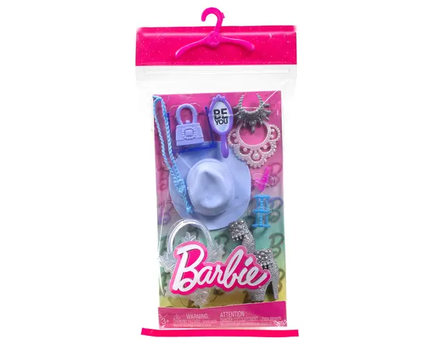 Set accesorii cu pantofi si gentuta, Barbie, HWV75