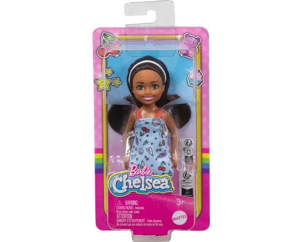 Papusa Barbie Chelsea, Blue Dress, HXM97