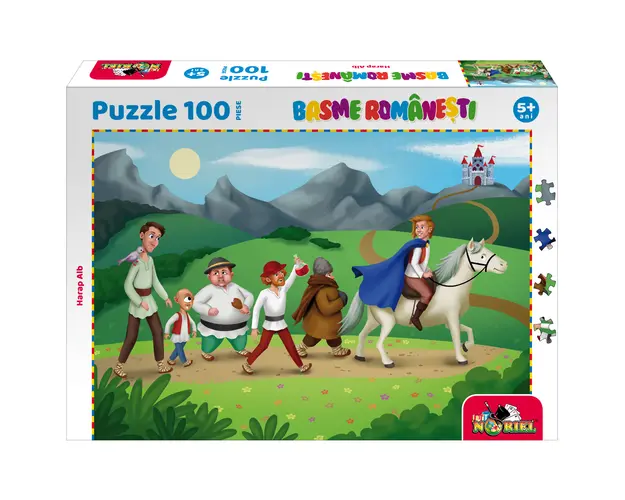 Puzzle 100 piese, Noriel Basme Romanesti, Povestea lui Harap Alb