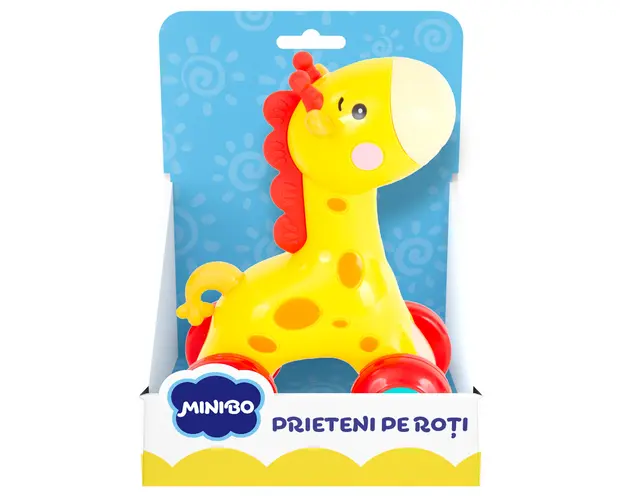 Prieteni pe roti, girafa, Minibo