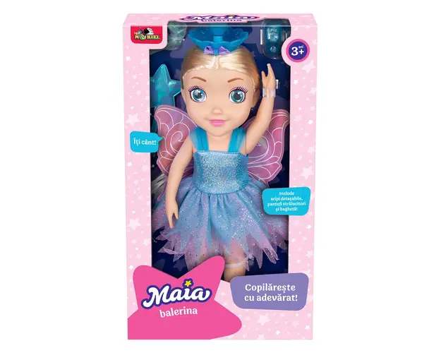 Papusa Maia Balerina cu bagheta magica