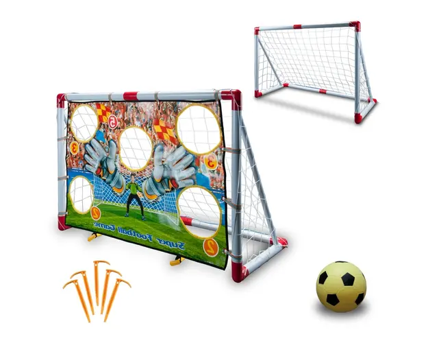 Set poarta si minge de fotbal King Sport