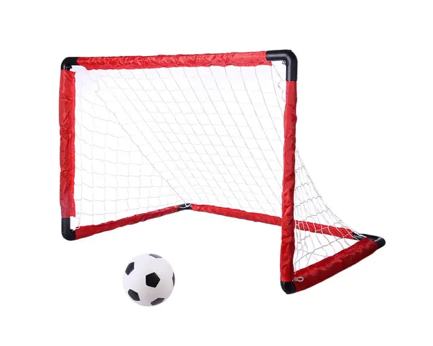 Set poarta pliabila si minge de fotbal King Sport