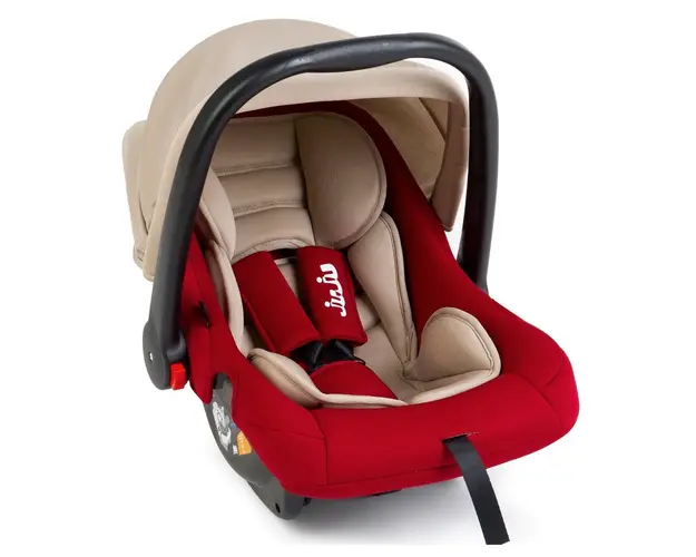 Cos auto Juju Baby Boo, 0-13 Kg, Bej-Bordo
