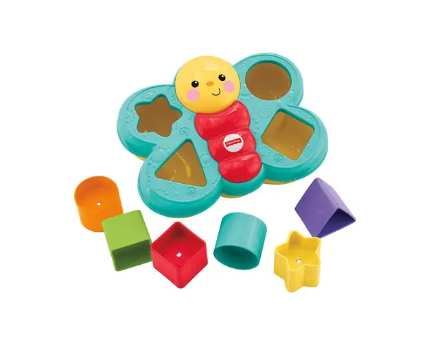 Jucarie bebelusi Fisher Price - Fluture pentru sortat forme