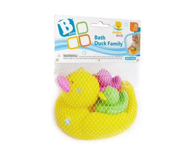 Jucarie de baie B Kids, Familie de 3 rate