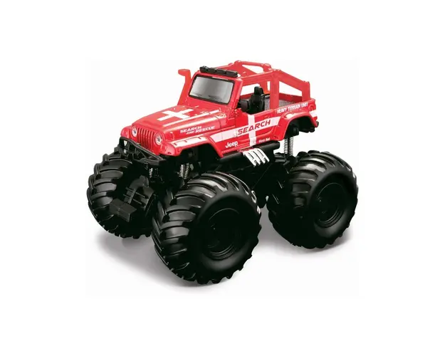 Masinuta Maisto Fresh Metal Earth Shockers, Rosu