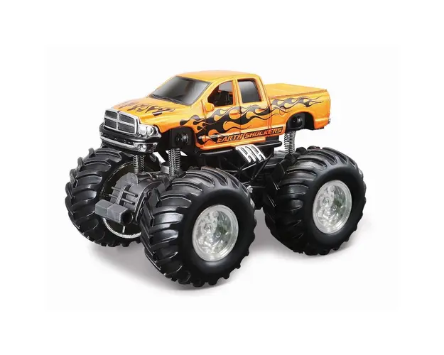 Masinuta Maisto Fresh Metal Earth Shockers, Portocaliu