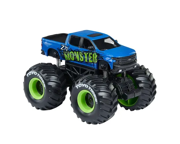 Masinuta Maisto Fresh Metal Earth Shocker, Monster, Albastru-Verde