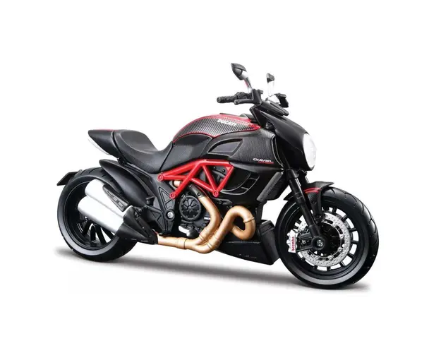Motocicleta Maisto Ducati Diavel Carbon, 1:12