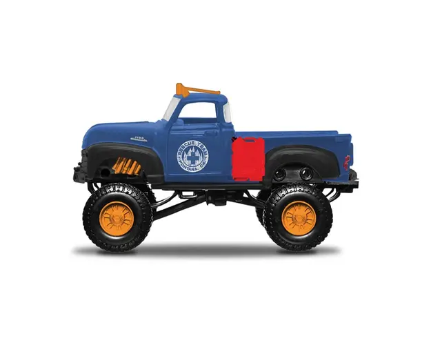 Masinuta Maisto Fresh Metal 4X4 Rebels,11 cm, Albastru