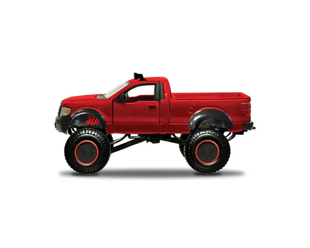 Masinuta Maisto Fresh Metal 4X4 Rebels,11 cm, Visiniu