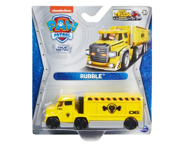 Masinuta Paw Patrol, Camion metalic, Rubble, 20136543