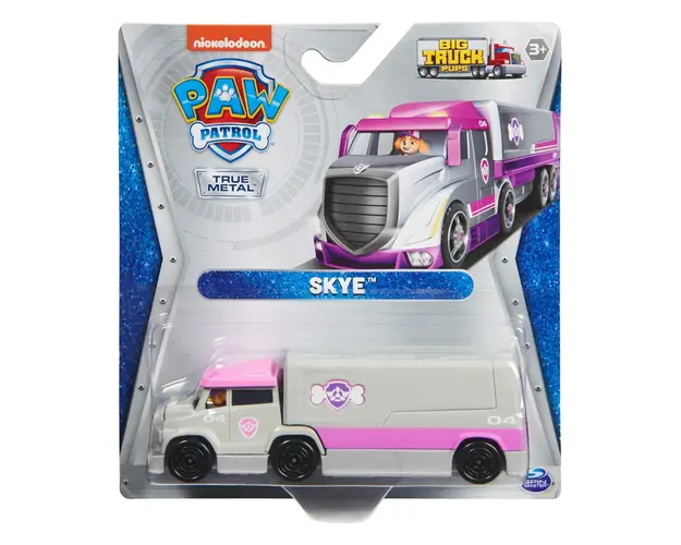 Masinuta Paw Patrol, Camion metalic, Skye, 20136544