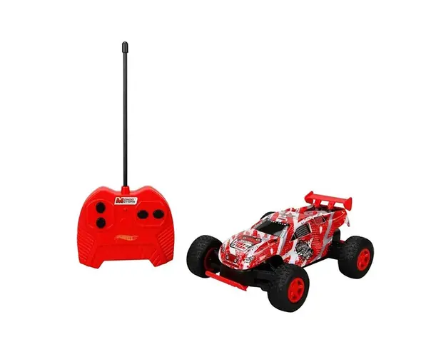 Masinuta cu telecomanda, Hot Wheels, Rock Monster, 1:24, Rosu