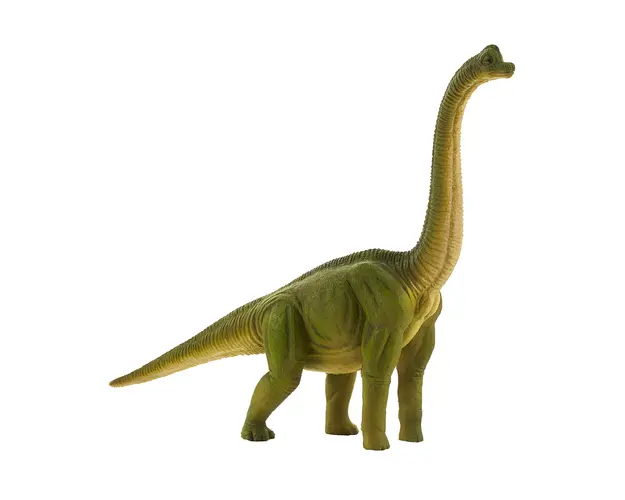 Figurina dinozaur Mojo, Brachiosaurus, verde-galben
