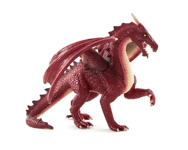 Figurina Mojo, Dragon, Rosu