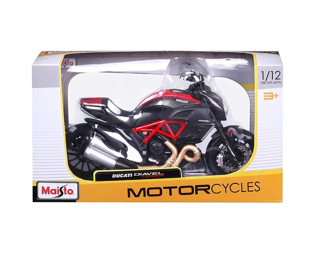 Motocicleta Maisto, Ducati Diavel Carbon, 1:12