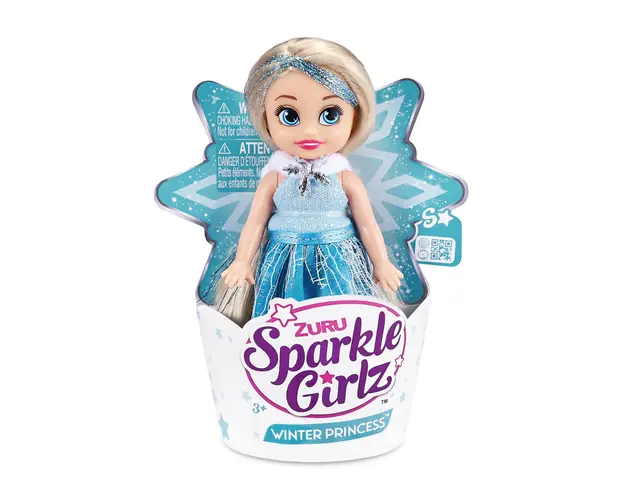 Papusa mini cu tinuta de bal Sparkle Girlz, 12 cm