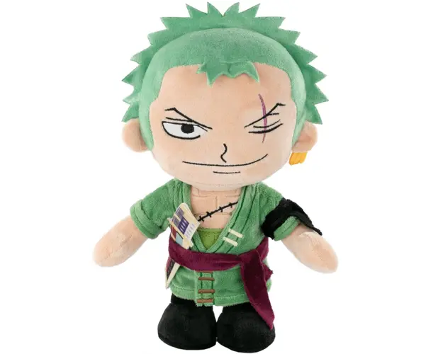 Jucarie de plus, Barrado, One Piece, Roronoa Zoro, 28 cm