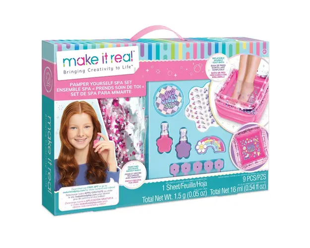 Set de spa, Make It Real, 9 piese