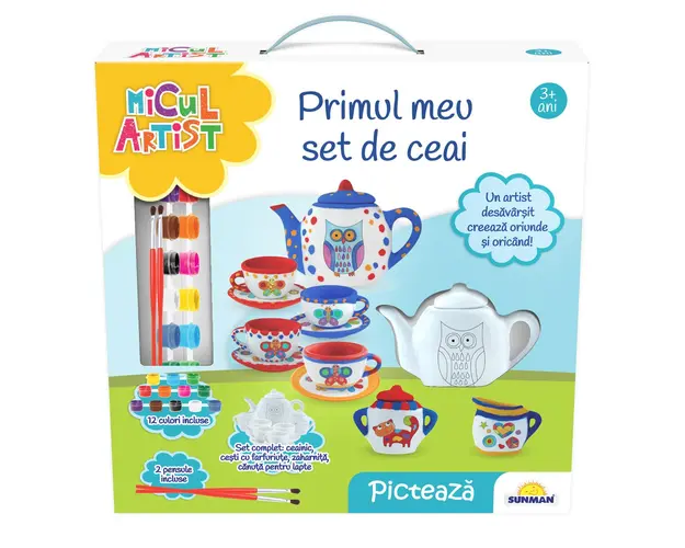 Set de pictura, Micul Artist, Primul meu set de ceai