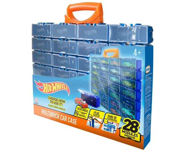 Cutie Multibrick pentru 28 masinute, Hot Wheels