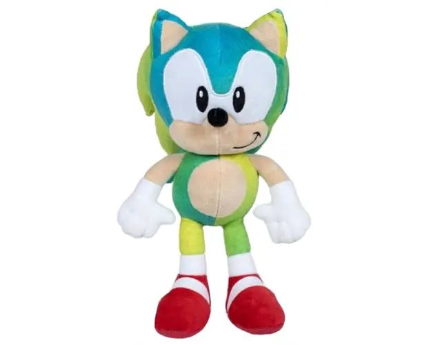 Jucarie de plus, Play By Play, Sonic Gradient, Verde, 28 cm