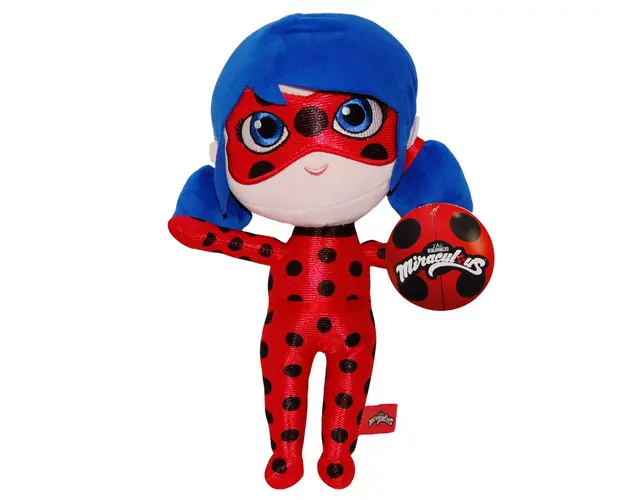 Jucarie de plus, Play By Play, Ladybug Miraculous, 30 cm
