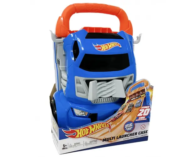 Cutie de depozitare 2 in 1, Hot Wheels, Launcher and Race