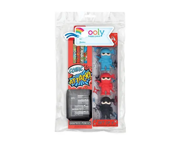 Set cadou Ooly Happy pack, Comic attack