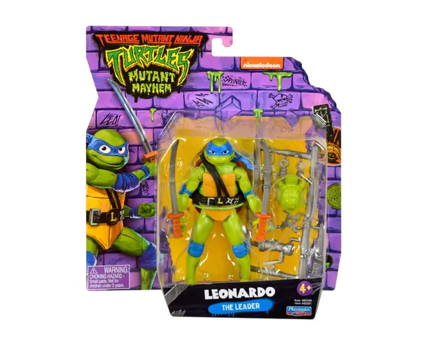 Figurina Testoasele Ninja, Leonardo