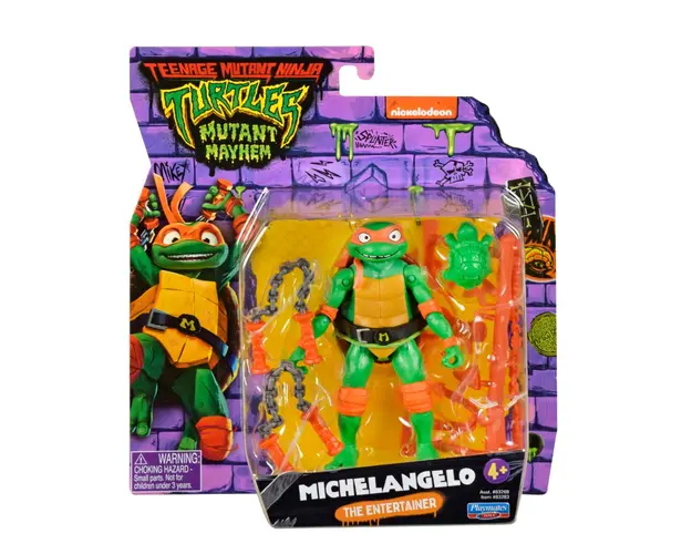 Figurina Testoasele Ninja, Michelangelo