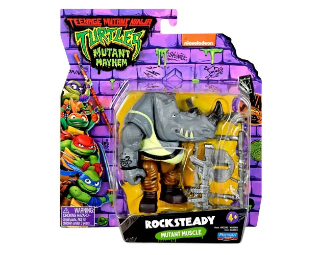 Figurina Testoasele Ninja, Rocksteady