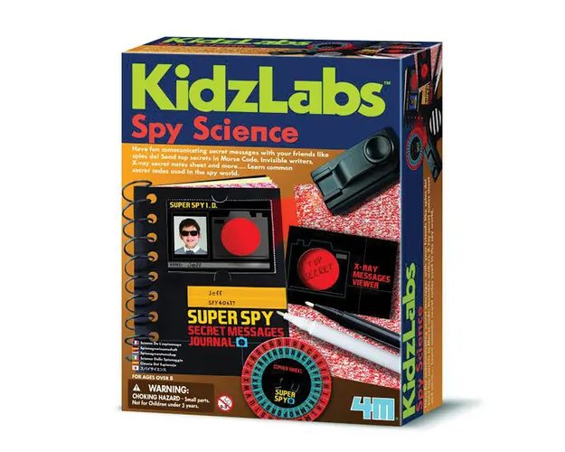 Set educativ, 4M, Stiinta spionului, Kidzlabs